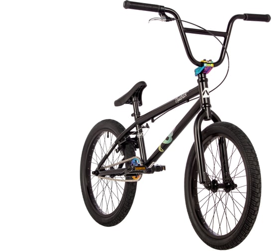Велосипед NOVATRACK диаметр колес 20", BMX REPLAY черный, сталь Cr-Mo, рама 10" 20BMX.REPLAY.BK23