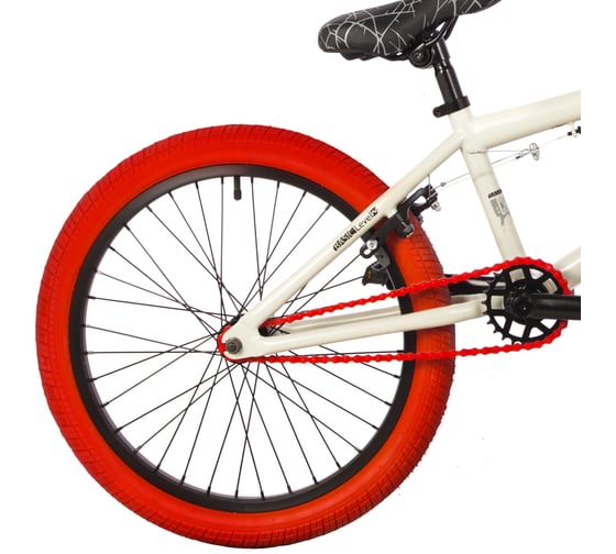 Велосипед NOVATRACK диаметр колес 20" CROW сталь 10, серый, U-BRAKE 20BMX.CROW.GR23