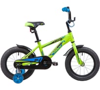 Велосипед NOVATRACK LUMEN диаметр колес 14", алюминий, зеленый, тормоз нож, короткие крылья, нет багажника 145ALUMEN.GN9