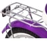 Велосипед NOVATRACK NOVATRACK диаметр колес 14" BUTTERFLY белый-фиолетовый, тормоз нож, крылья и багаж хром, корз, полная защита 147BUTTERFLY.WVL23 9