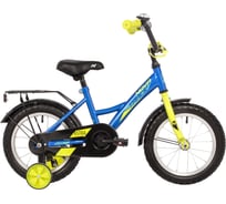 Велосипед NOVATRACK ASTRA диаметр колес 18" синий, тормоз ножной, крылья, багажник, защита А-тип 183ASTRA.BL22