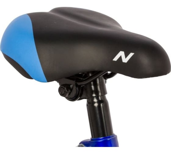 Велосипед NOVATRACK 14" WIND синий, полная защита цепи, задние ножные тормоза, крылья, багажник 143WIND.BL22