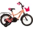 Велосипед NOVATRACK 14" WIND коралловый, полная защита цепи, ножной тормоз., крылья, багажник, 144WIND.CRL22 1