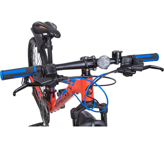 Велосипед NOVATRACK EXTREME диаметр колес 24", рама 13", оранжевый, 21-скорость, TY300/TS38/TZ500 24AHD.EXTREME.13OR9