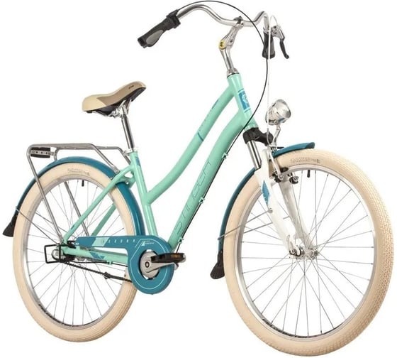 Велосипед STINGER VERONA диаметр колес 26", зеленый, алюминий, размер 15" 26AHV.VERONA.15GN3