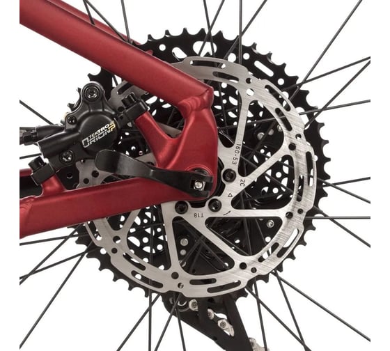 Велосипед Stinger QUEST STD диаметр колес 27.5", красный, алюминий, размер MD 27AHD.QUESTSTD.MDRD3