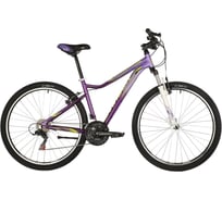 Велосипед STINGER 27.5" LAGUNA STD фиолетовый, алюминий, размер 17", MICROSHIFT 27AHV.LAGUSTD.17VT10