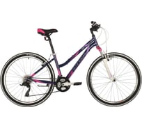 Велосипед STINGER 26" LATINA фиолетовый, сталь, размер 17", MICROSHIFT 26SHV.LATINA.17VT10
