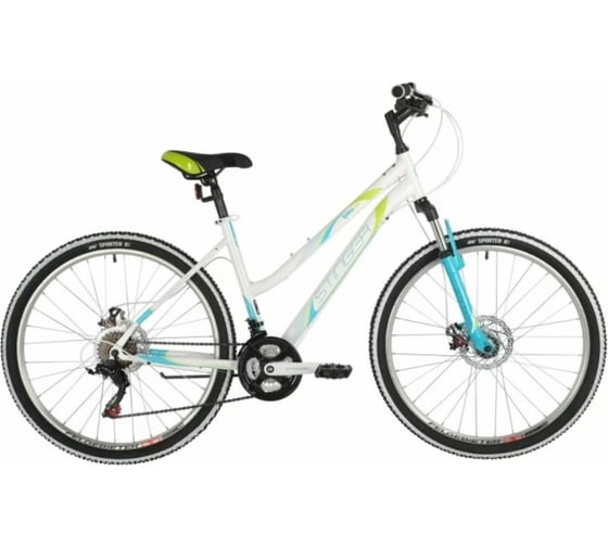 Велосипед STINGER 26" LATINA D белый, сталь, размер 15" 26SHD.LATINAD.15WH2-