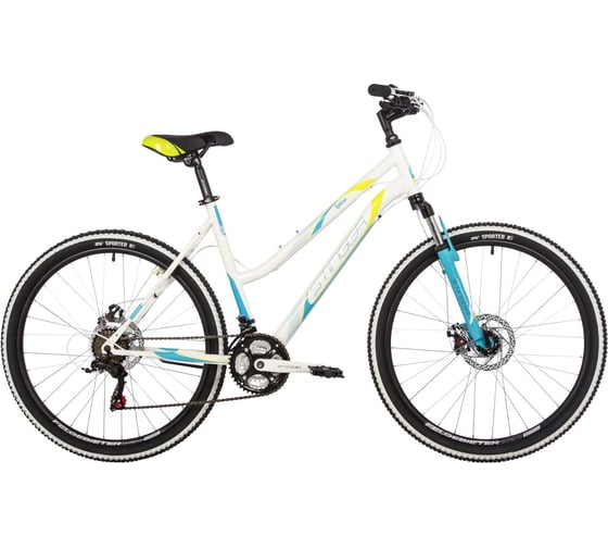 Велосипед STINGER 26" LATINA D белый, сталь, размер 17" 26SHD.LATINAD.17WH3