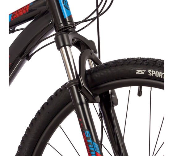 Велосипед STINGER 26" CAIMAN D черный, сталь, размер 14" 26SHD.CAIMAND.14BK3