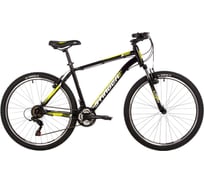 Велосипед STINGER 26" CAIMAN черный, сталь, размер 16" 26SHV.CAIMAN.16BK3