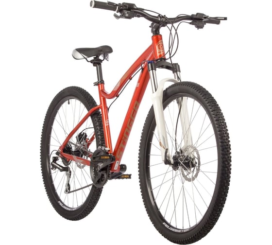 Велосипед STINGER 27.5" VEGA EVO оранжевый, алюминий, размер 15" 27AHD.VEGAEVO.15OR1