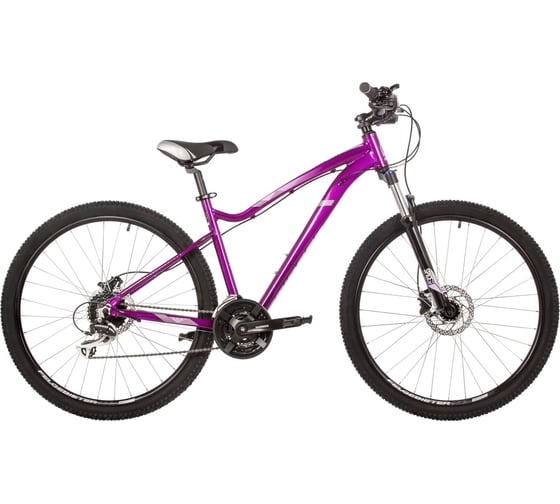 Велосипед STINGER 27.5" VEGA EVO фиолетовый, алюминий, размер 17" 27AHD.VEGAEVO.17VT1 1