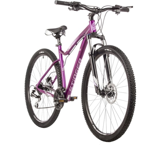 Велосипед STINGER 29" VEGA EVO фиолетовый, алюминий, размер 19" 29AHD.VEGAEVO.19VT1