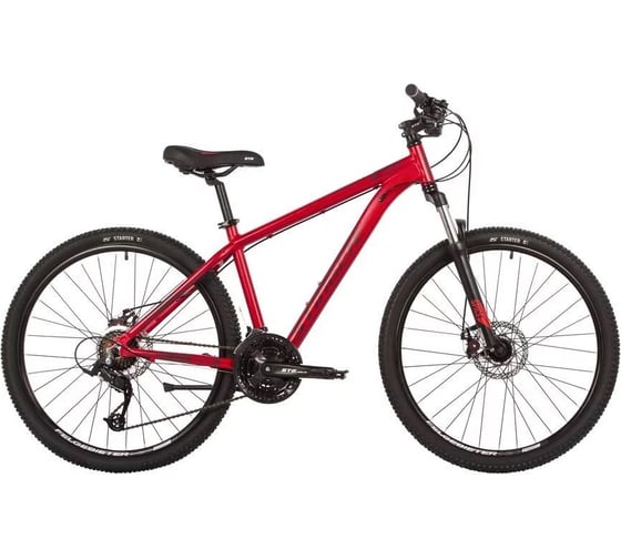 Велосипед STINGER ELEMENT EVO SE 26" красный, алюминий, размер рамы 14" 26AHD.ELEMEVO.14RD22
