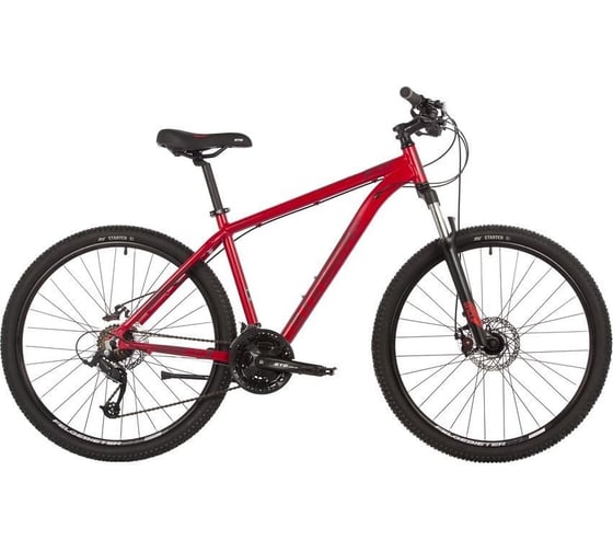 Велосипед STINGER ELEMENT EVO SE 27.5" красный, алюминий, размер рамы 18" 27AHD.ELEMEVO.18RD22 1