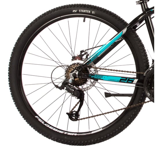 Велосипед STINGER ELEMENT EVO SE 26" черный, алюминий, размер рамы 14" 26AHD.ELEMEVO.14BK22