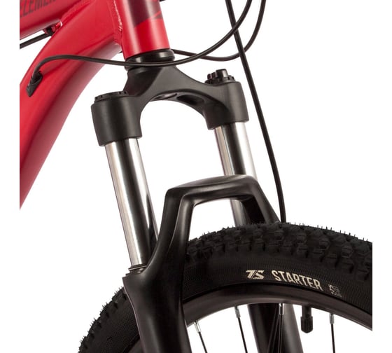 Велосипед STINGER ELEMENT EVO SE 27.5" красный, алюминий, размер рамы 20" 27AHD.ELEMEVO.20RD22