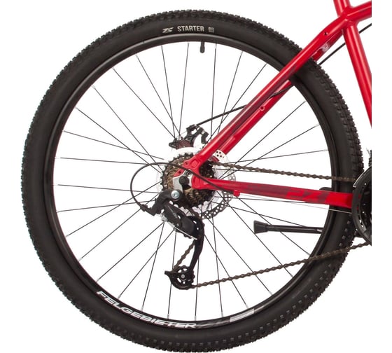Велосипед STINGER ELEMENT EVO SE 27.5" красный, алюминий, размер рамы 20" 27AHD.ELEMEVO.20RD22