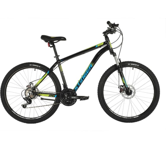Велосипед STINGER ELEMENT EVO 26" черный, алюминий, размер рамы 16" 26AHD.ELEMEVO.16BK3 1