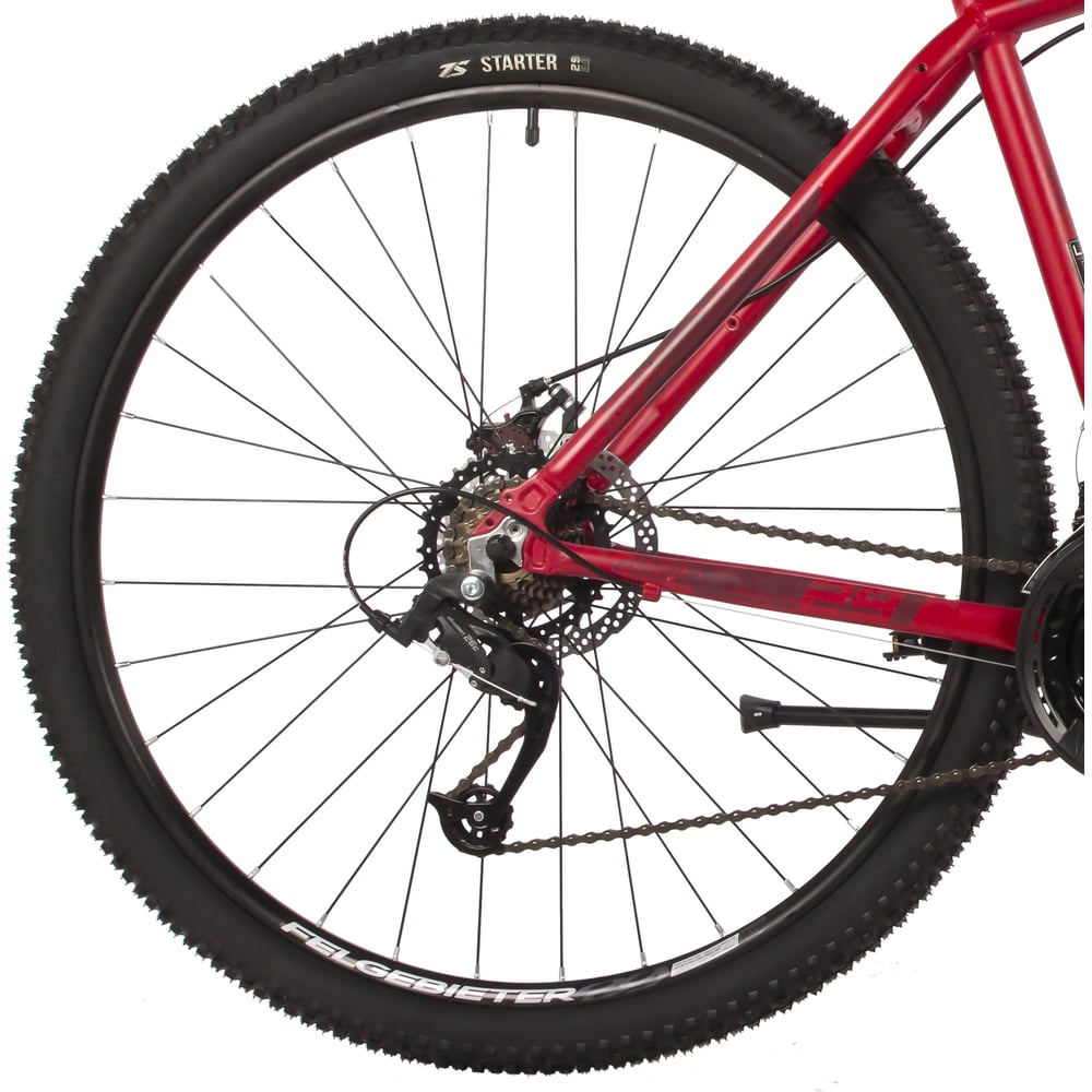 Велосипед STINGER ELEMENT EVO SE 29" красный, алюминий, размер рамы 22 ...
