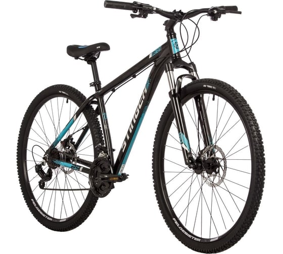 Велосипед STINGER ELEMENT EVO 29" черный, алюминий, размер 20" 29AHD.ELEMEVO.20BK3