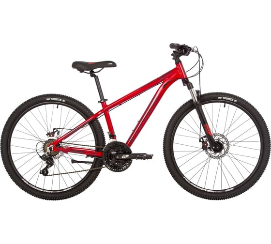 Велосипед STINGER ELEMENT EVO 26" красный, алюминий, размер рамы 16" 26AHD.ELEMEVO.16RD3 1