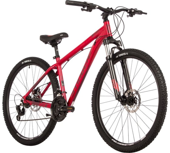 Велосипед STINGER ELEMENT EVO 27.5" красный, алюминий, размер 18" 27AHD.ELEMEVO.18RD3