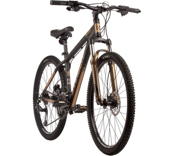 Велосипед STINGER ELEMENT PRO SE 26" золотистый, алюминий, размер рамы 18" 26AHD.ELEMPRO.18GD22