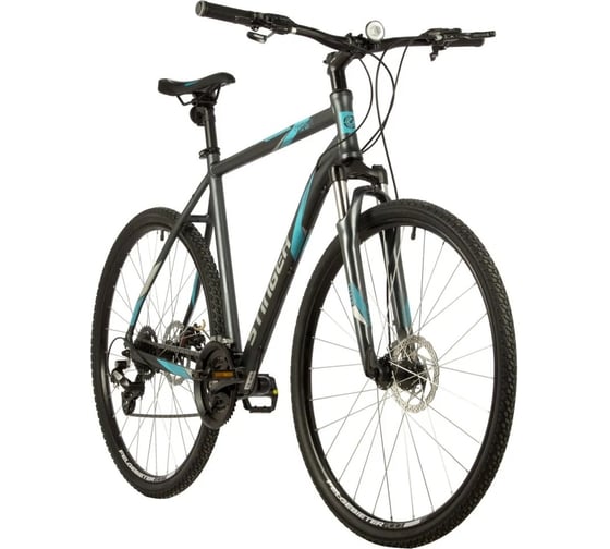 Велосипед Stinger CAMPUS STD 700C, серый, алюминий, размер 60 700AHD.CAMSTD.60GR1 1