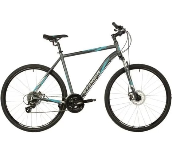 Велосипед Stinger CAMPUS STD 700C, серый, алюминий, размер 56 700AHD.CAMSTD.56GR1