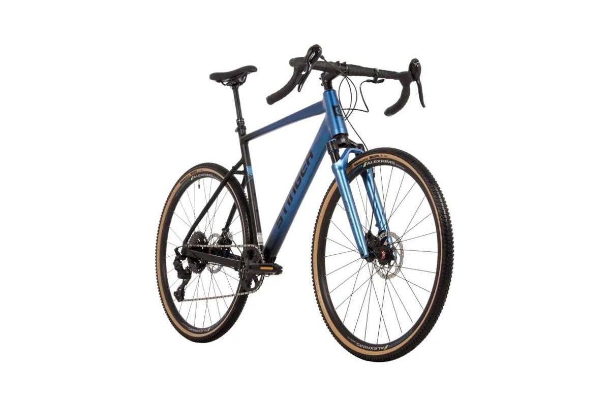 Велосипед Stinger GRAVIX EVO 700C, синий, алюминий, размер 53 700AHD ...