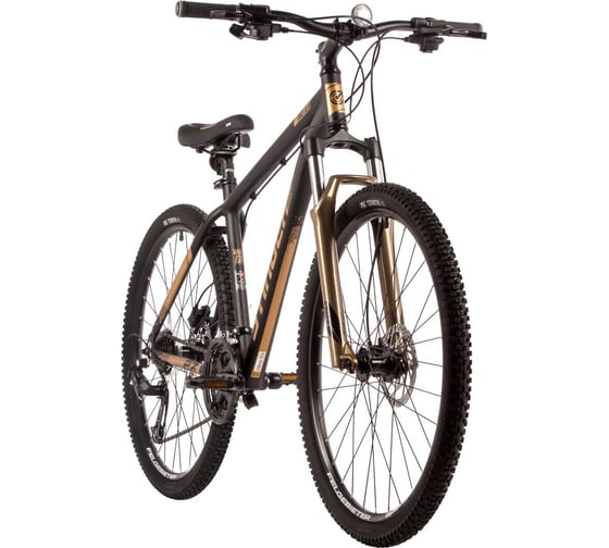Велосипед STINGER ELEMENT PRO SE 27.5" золотистый, алюминий, размер рамы 16" 27AHD.ELEMPRO.16GD22