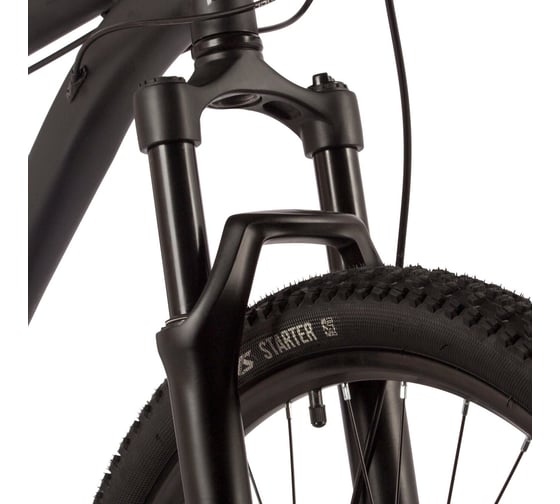 Велосипед STINGER ELEMENT PRO SE 27.5" черный, алюминий, размер рамы 16" 27AHD.ELEMPRO.16BK22