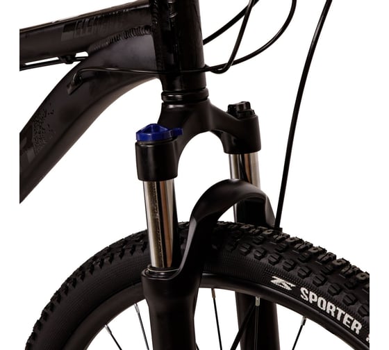 Велосипед STINGER ELEMENT PRO 26" черный, алюминий, размер 14", MICROSHIFT 26AHD.ELEMPRO.14BK10