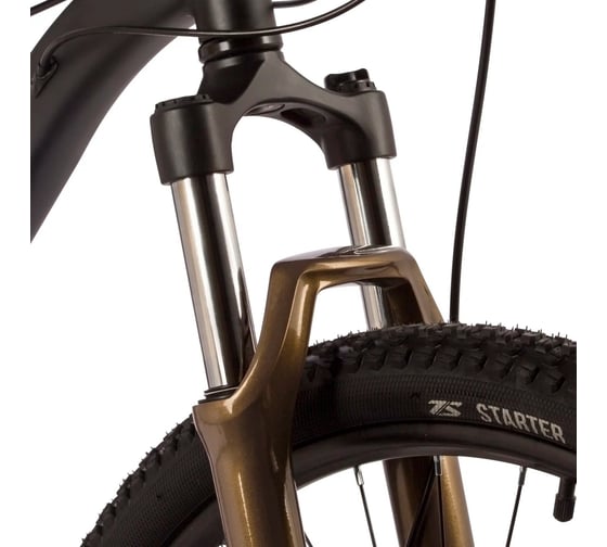Велосипед STINGER ELEMENT PRO SE 29" золотистый, алюминий, размер рамы 22" 29AHD.ELEMPRO.22GD22