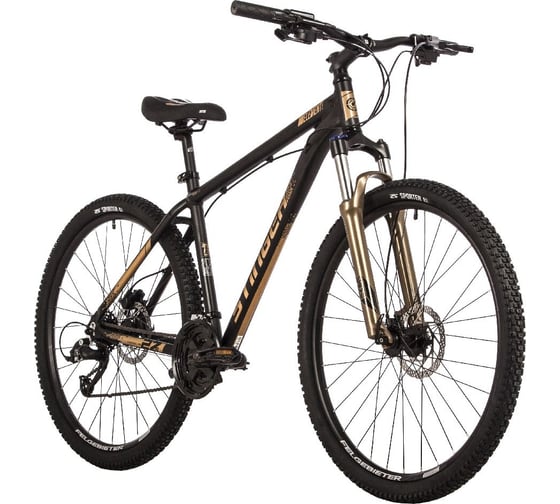 Велосипед STINGER ELEMENT PRO 27.5" золотистый, алюминий, размер 18" 27AHD.ELEMPRO.18GD3
