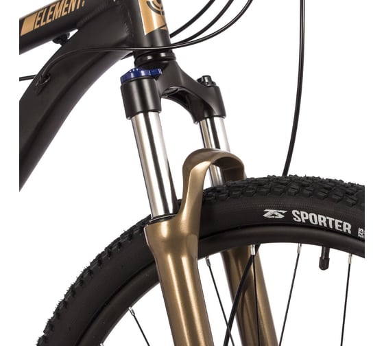 Велосипед STINGER ELEMENT PRO 27.5" золотистый, алюминий, размер 18" 27AHD.ELEMPRO.18GD3
