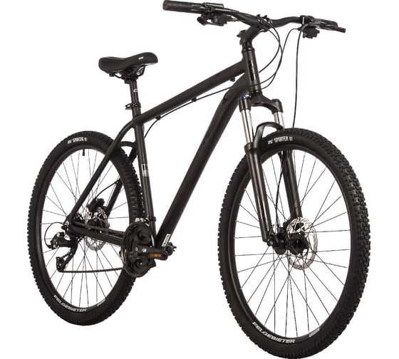 Велосипед STINGER ELEMENT PRO 27.5" черный, алюминий, размер 18" 27AHD.ELEMPRO.18BK3
