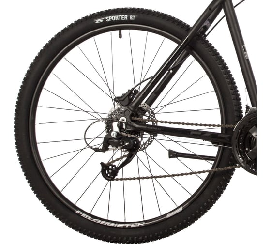 Велосипед STINGER ELEMENT PRO 27.5" черный, алюминий, размер 20" 27AHD.ELEMPRO.20BK3