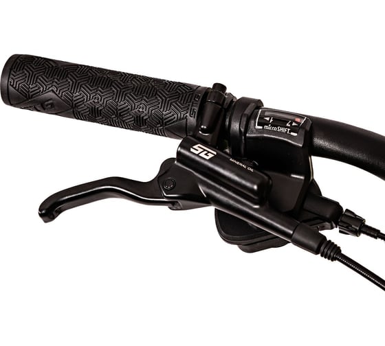 Велосипед STINGER ELEMENT PRO 26" зеленый, алюминий, размер 14", MICROSHIFT 26AHD.ELEMPRO.14GN10