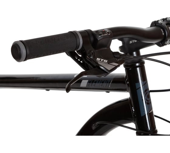 Велосипед STINGER ELEMENT STD SE 27.5" черный, алюминий, размер рамы 16" 27AHD.ELEMSTD.16BK22