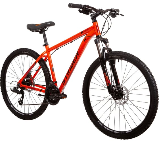 Велосипед STINGER ELEMENT STD SE 27.5" оранжевый, алюминий, размер рамы 16" 27AHD.ELEMSTD.16OR22