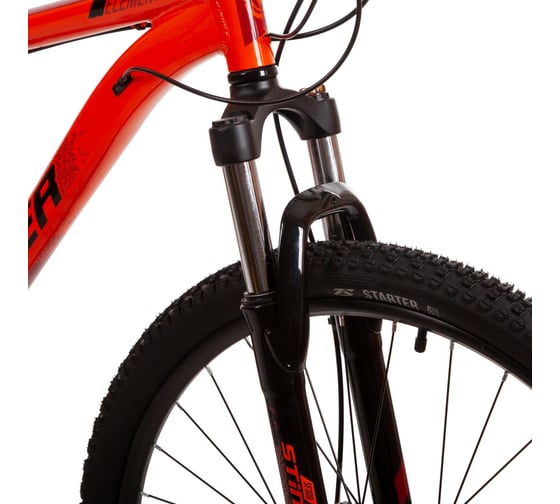 Велосипед STINGER ELEMENT STD SE 27.5" оранжевый, алюминий, размер рамы 16" 27AHD.ELEMSTD.16OR22