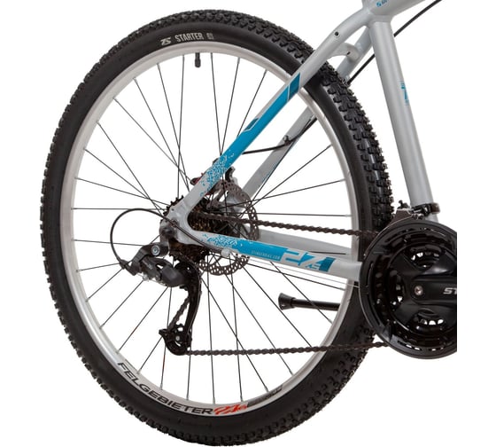 Велосипед STINGER ELEMENT STD SE 27.5" серый, алюминий, размер рамы 18" 27AHD.ELEMSTD.18GR22