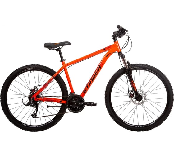 Велосипед STINGER ELEMENT STD SE 27.5" оранжевый, алюминий, размер рамы 20" 27AHD.ELEMSTD.20OR22