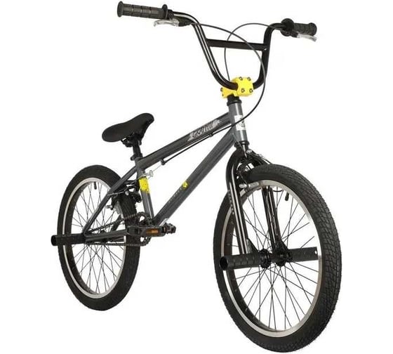 Велосипед Stinger GRAFFITI BMX 20", серый, сталь, размер 10" 20BMX.GRAFF.10GR1 1