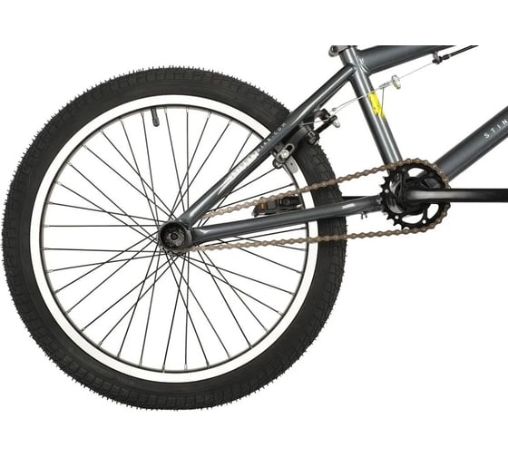 Велосипед Stinger GRAFFITI BMX 20", серый, сталь, размер 10" 20BMX.GRAFF.10GR1