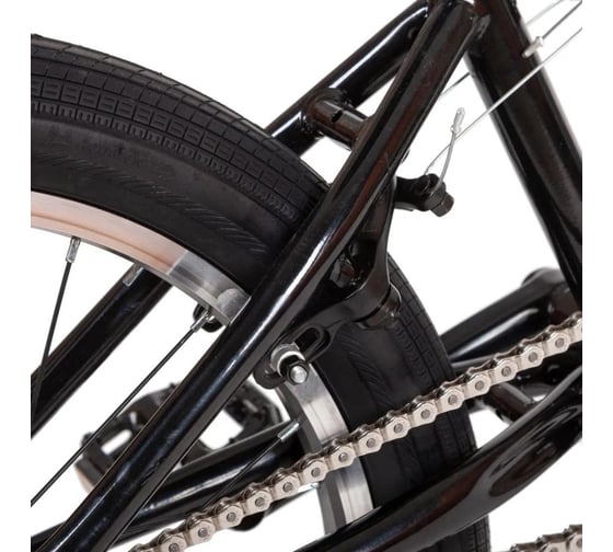 Велосипед Stinger GANSTA BMX 20", неохром, сталь, размер 10" 20BMX.GANSTA.10NC1